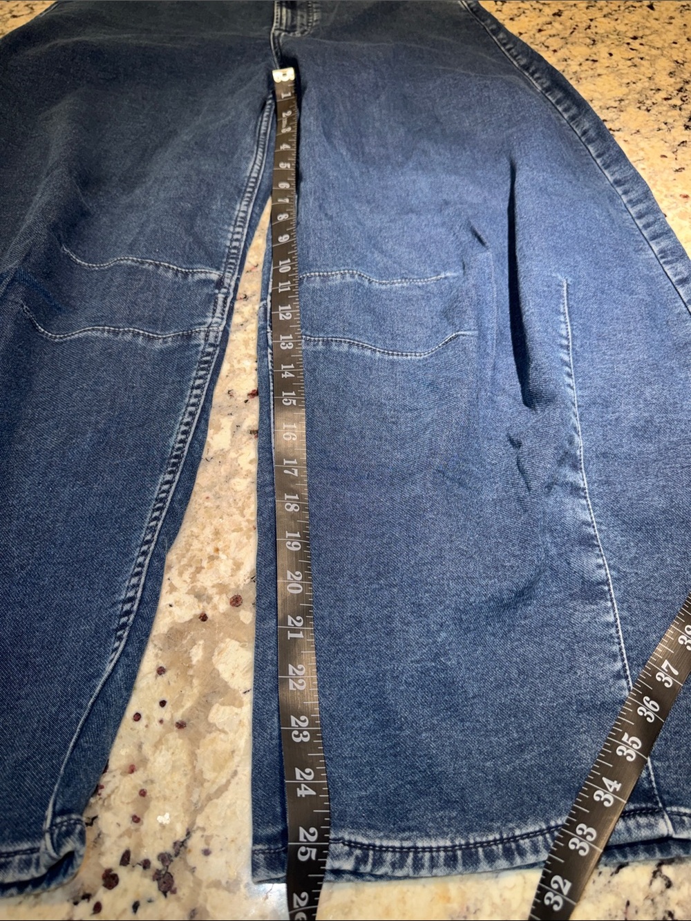 Gap Dark Wash Barrel Leg Denim Jeans - Picture 11 of 13